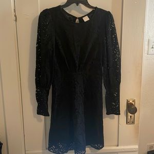 Little black dress with open back